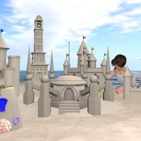 Sandcastles in Second Life